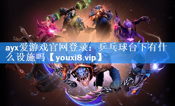 ayx爱游戏官网登录：乒乓球台下有什么设施吗